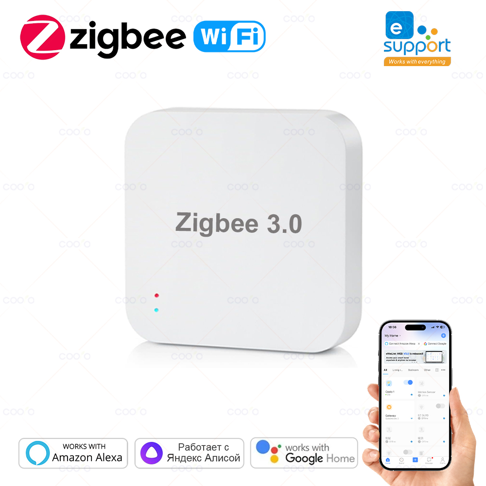Smart Home Improvement - Zigbee 3.0 Gateway Hub Smart Home
