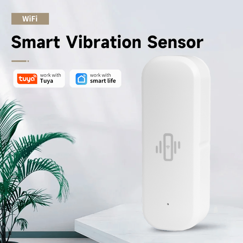 Smart Home Improvement - Tuya Smart Devices WiFi Vibration Sensor