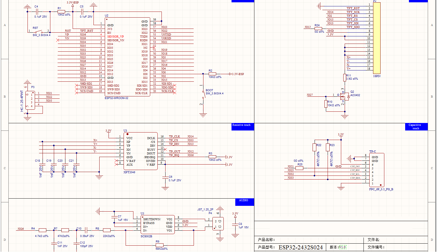 2.4 inch ESP32 Display WiFi+BT - Smart Home Arduino のレビューと価格