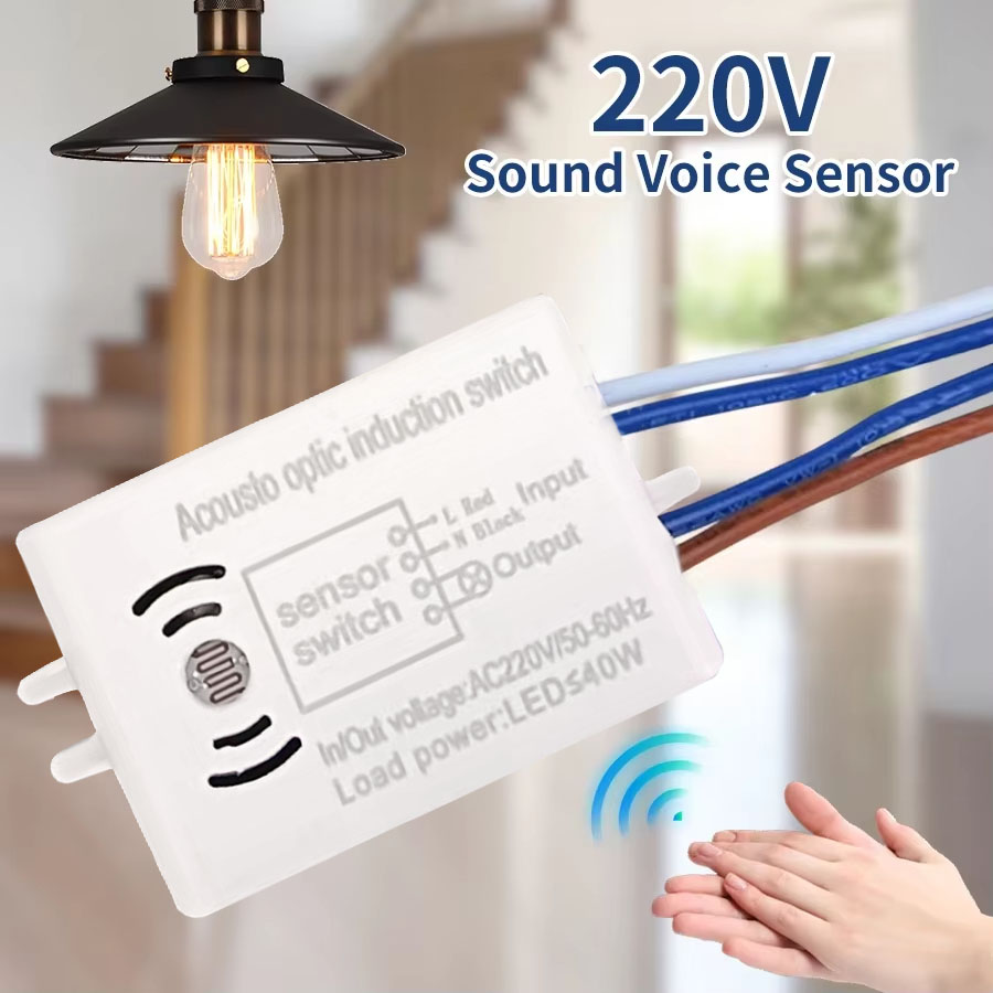 Sound Voice Sensor Switch Smar - Smart Home Improvement のレビューと価格