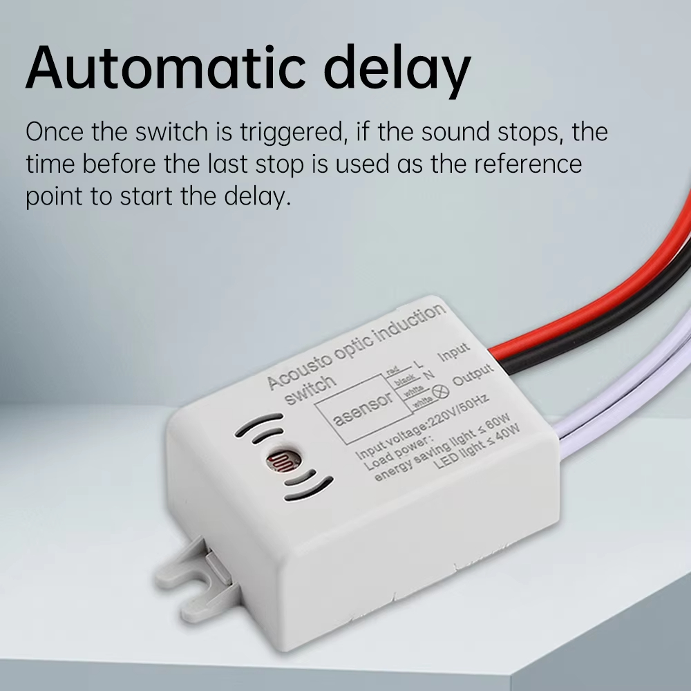 Sound Voice Sensor Switch Smar - Smart Home Improvement のレビューと価格