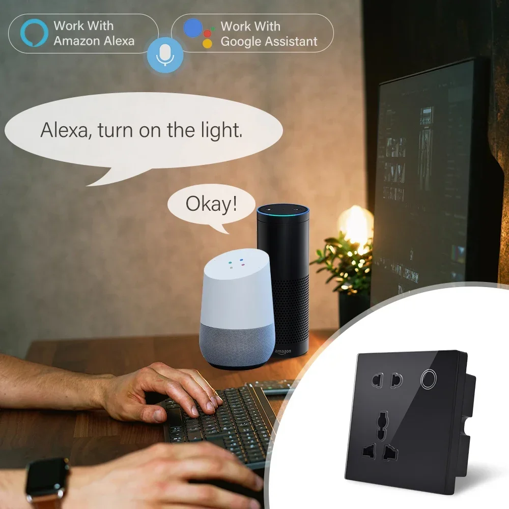 Customized Smart WiFi Wall Soc - Smart Home Web のレビューと価格
