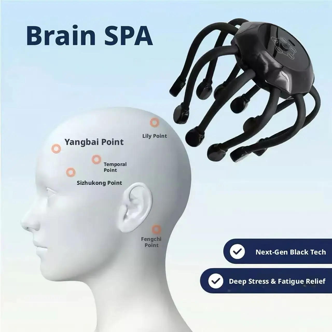 Intelligent Octopus Head Massa - Smart Home Technology のレビューと価格