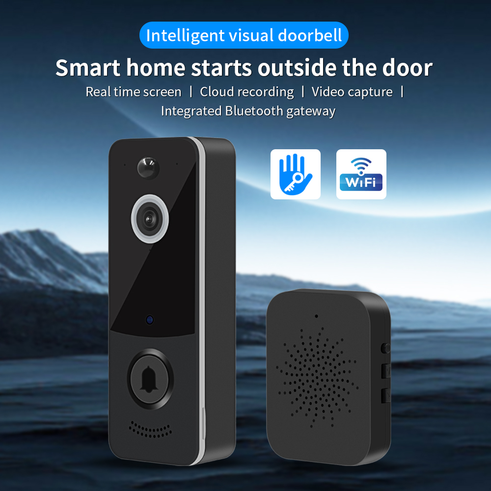 1080P WIFI Video Doorbell TTLO - Smart Home Video Doorphone Ezviz のレビューと価格