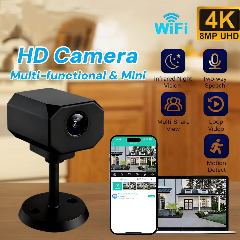 4K HD WiFi Security Camera for - Smart Home Web のレビューと価格