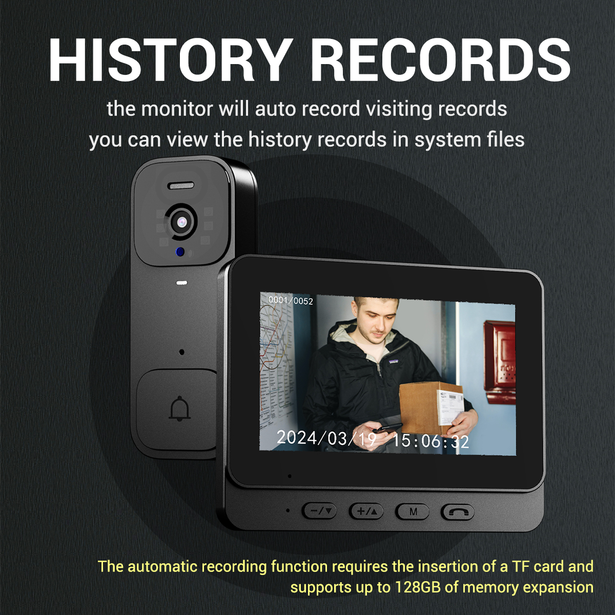 Home Security Smart Video Door - Smart Home Video Doorphone Ezviz のレビューと価格