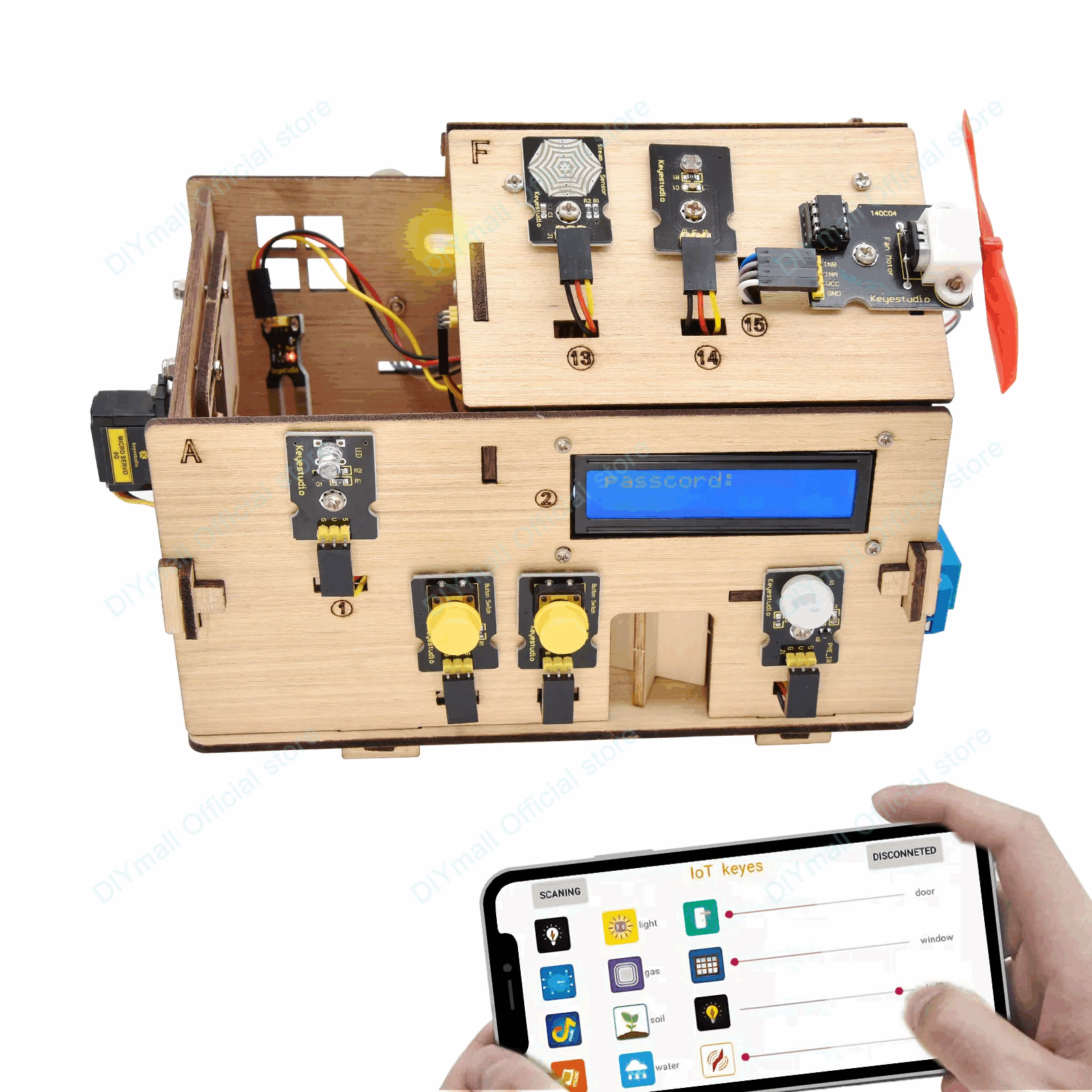 Keyestudio Smart IoT Home Kit  - Smart Home Arduino のレビューと価格