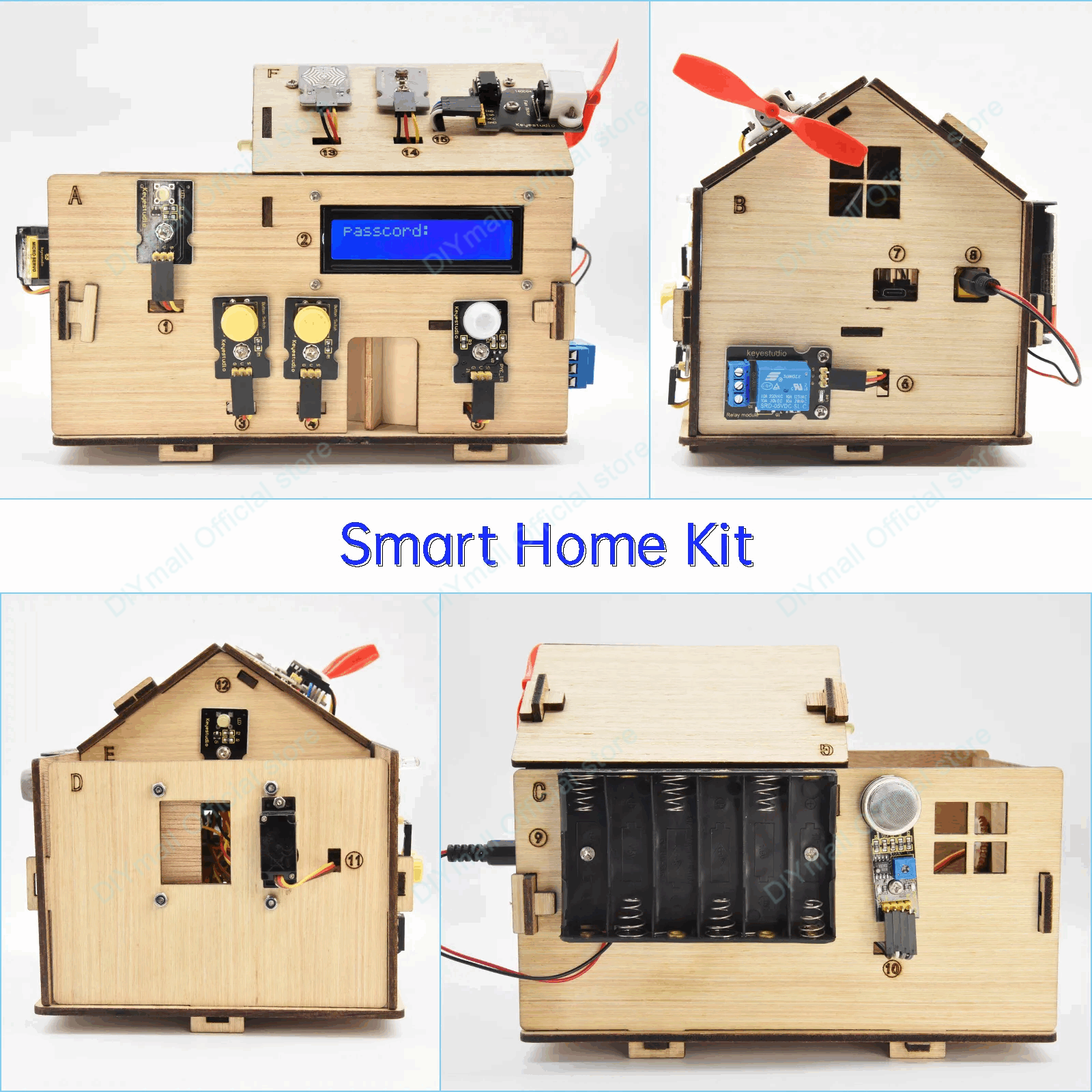Keyestudio Smart IoT Home Kit  - Smart Home Arduino のレビューと価格