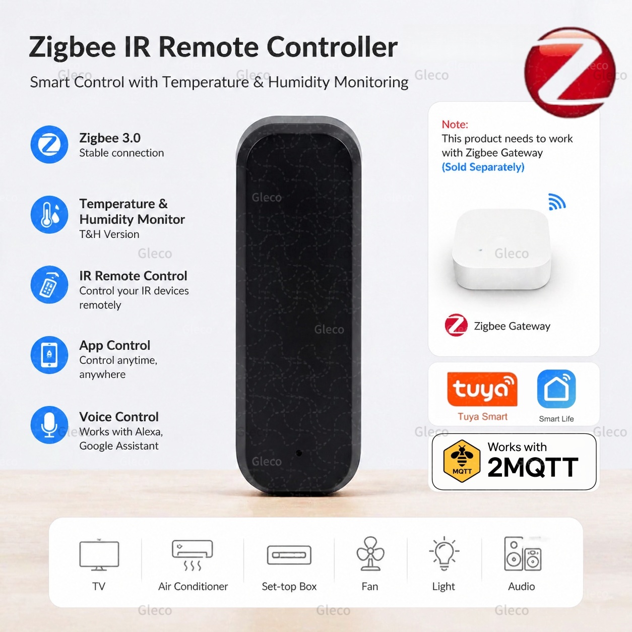 Zigbee Smart IR Remote Control - Smart Home Ir のレビューと価格