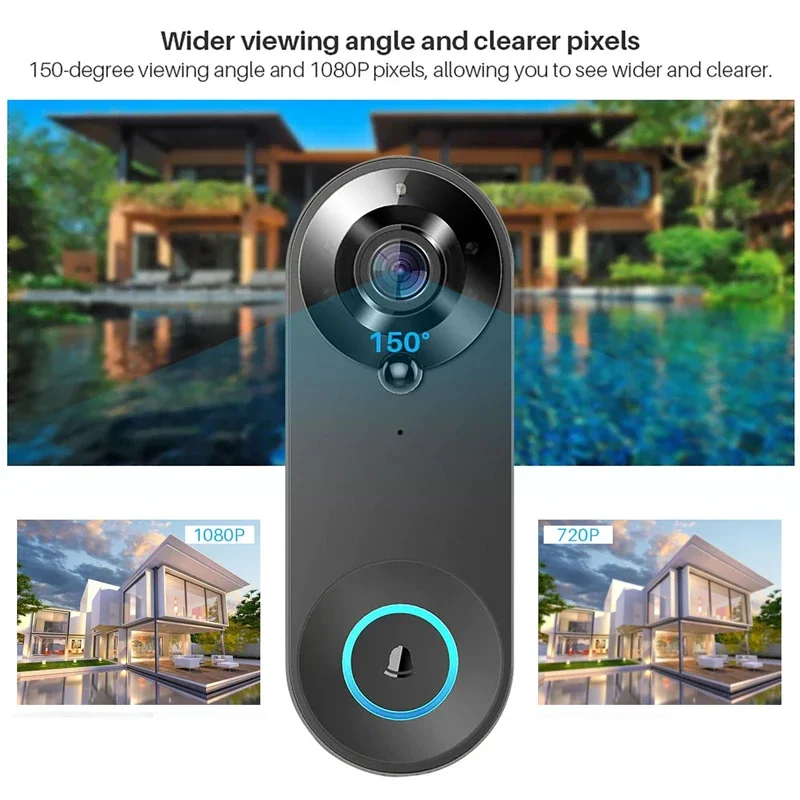 Tuya Video Doorbell Camera 108 - Smart Home Video Doorphone Ezviz のレビューと価格