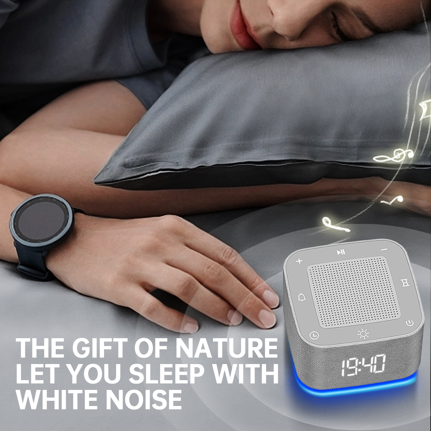 White Noise Machine for Baby A - Smart Baby Night Light のレビューと価格