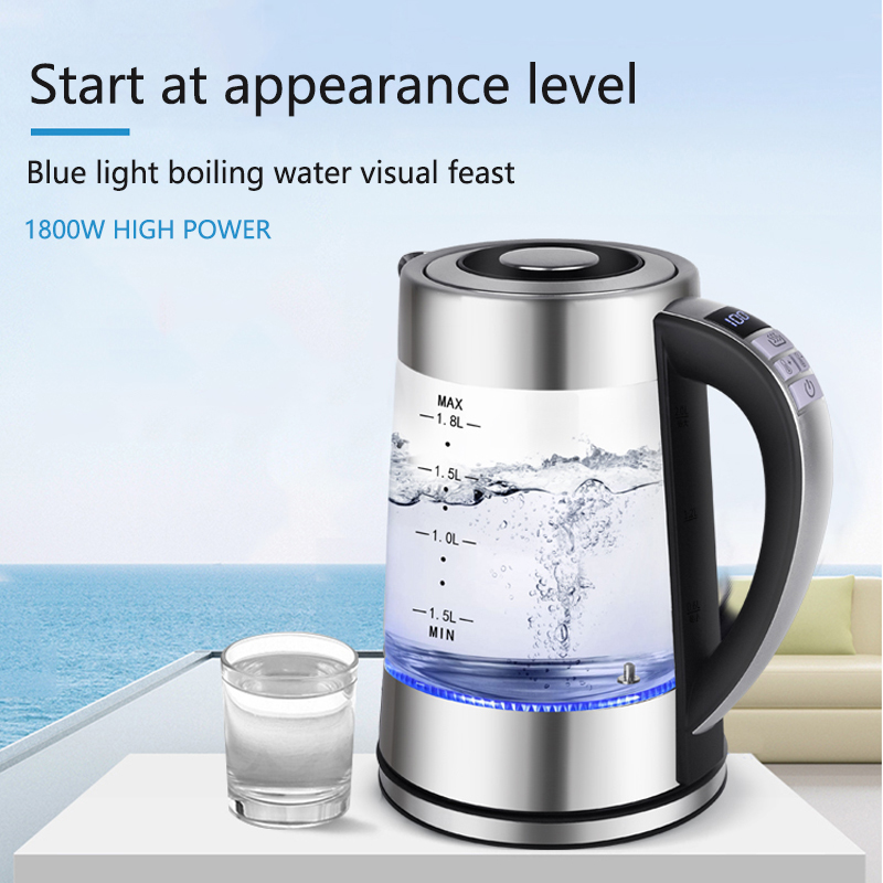 Smart Thermostatic Glass Elect - Home Smart Kettle のレビューと価格
