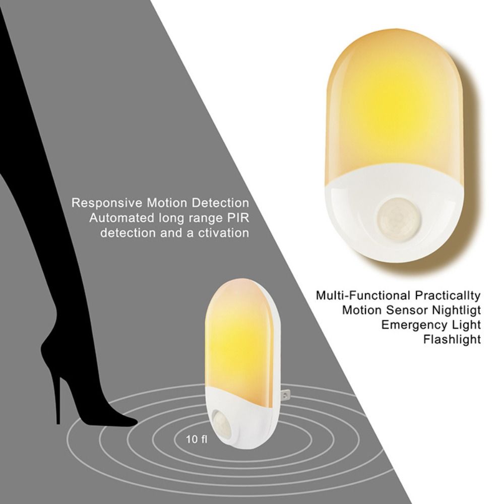 With Smart Sensors LED Plug-in - Smart Baby Night Light のレビューと価格