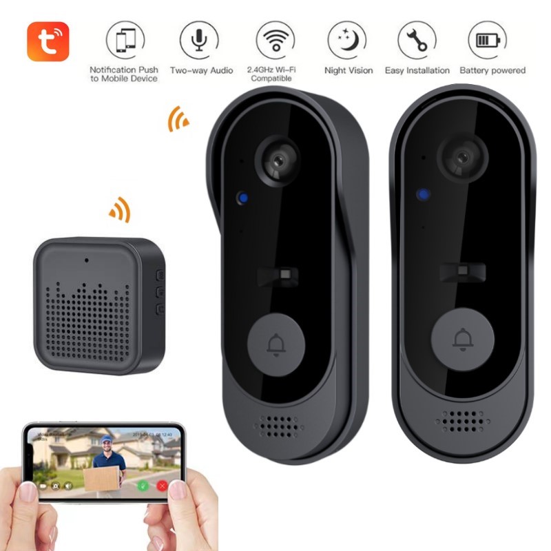 Tuya WIFI Camera Doorbell HD V - Smart Home Video Doorphone Ezviz のレビューと価格