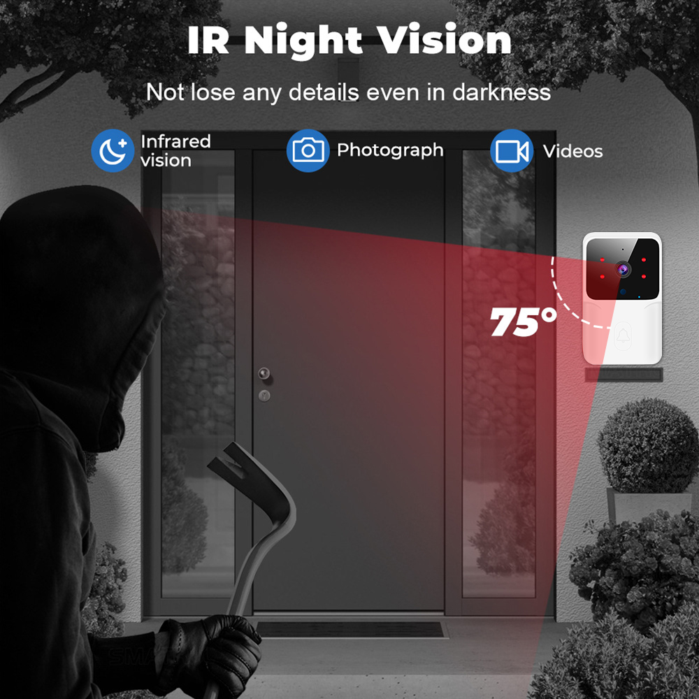 WiFi Video Doorbell Wireless P - Smart Home Video Doorphone Ezviz のレビューと価格