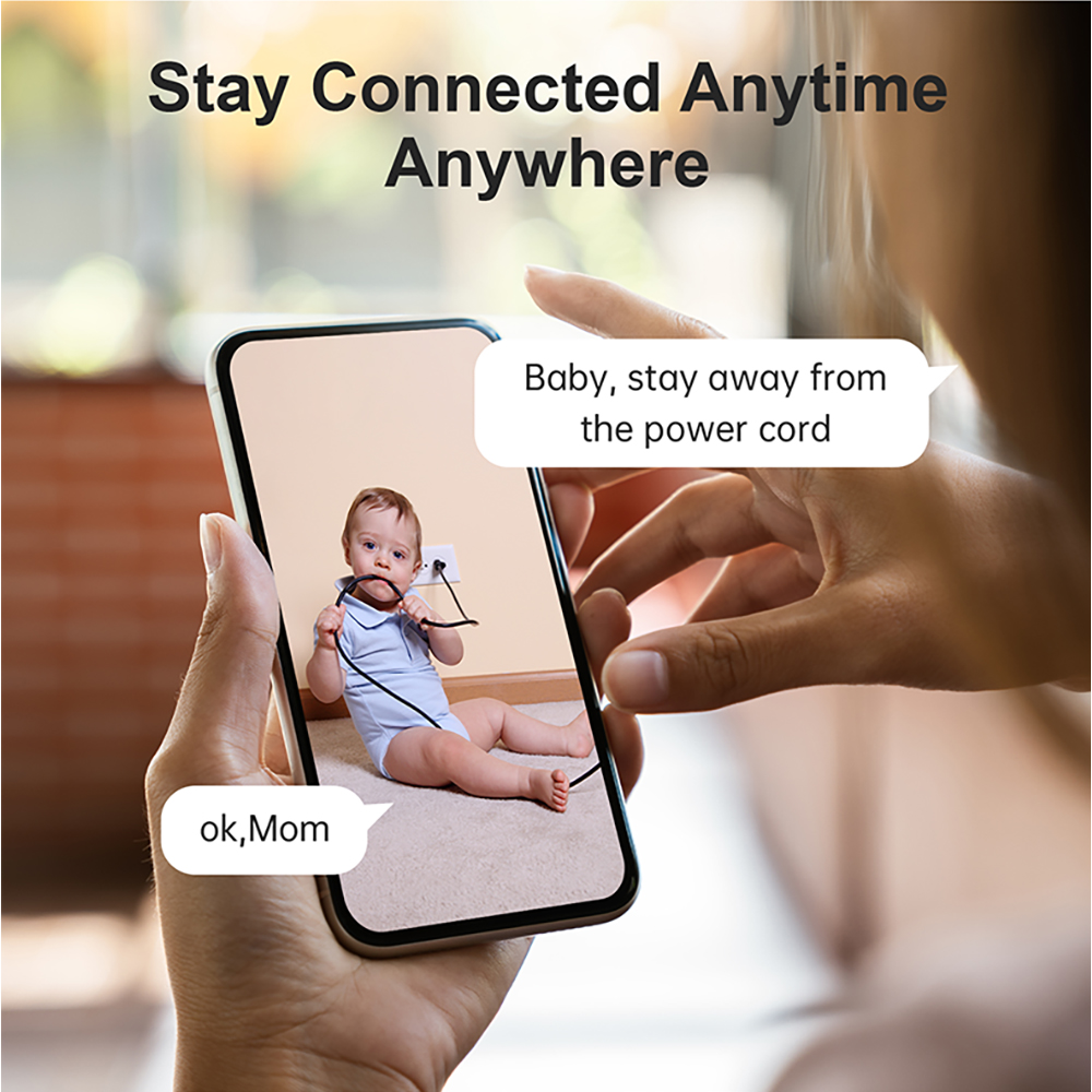 3MP 5G WIFI Camera with night  - Smart Baby Night Light のレビューと価格