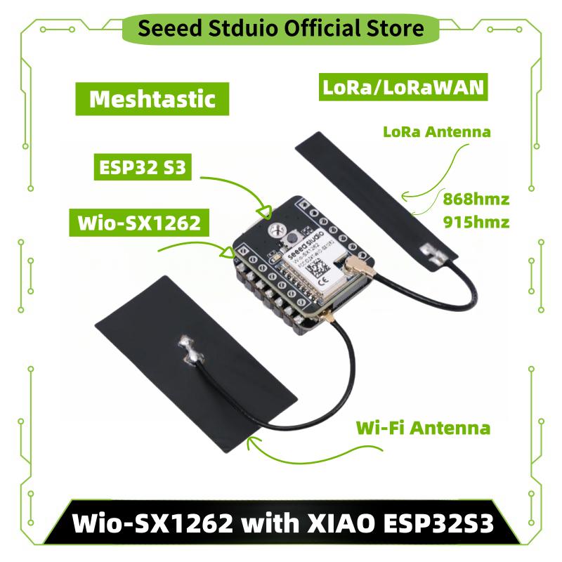 esp32 s3 lora Meshtastic Lora  - Smart Home Arduino のレビューと価格