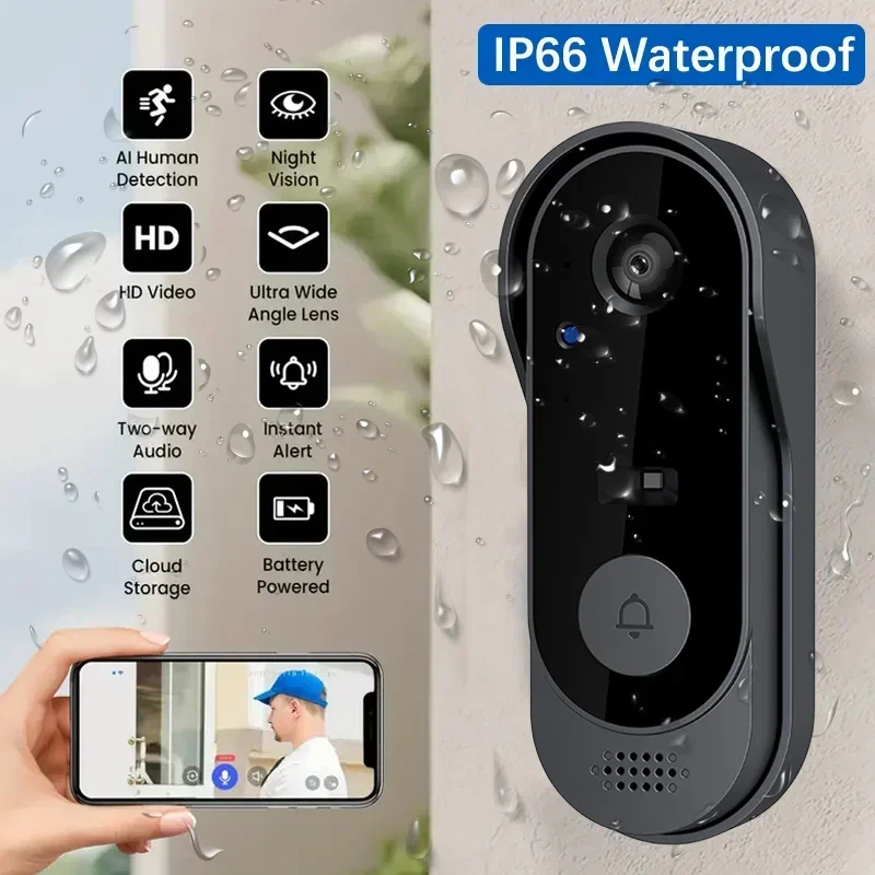 Video HD Wireless Waterproof D - Smart Home Video Doorphone Ezviz のレビューと価格