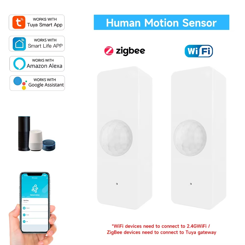 Tuya WiFi Zigbee PIR Motion Se - Smart Home Ir のレビューと価格