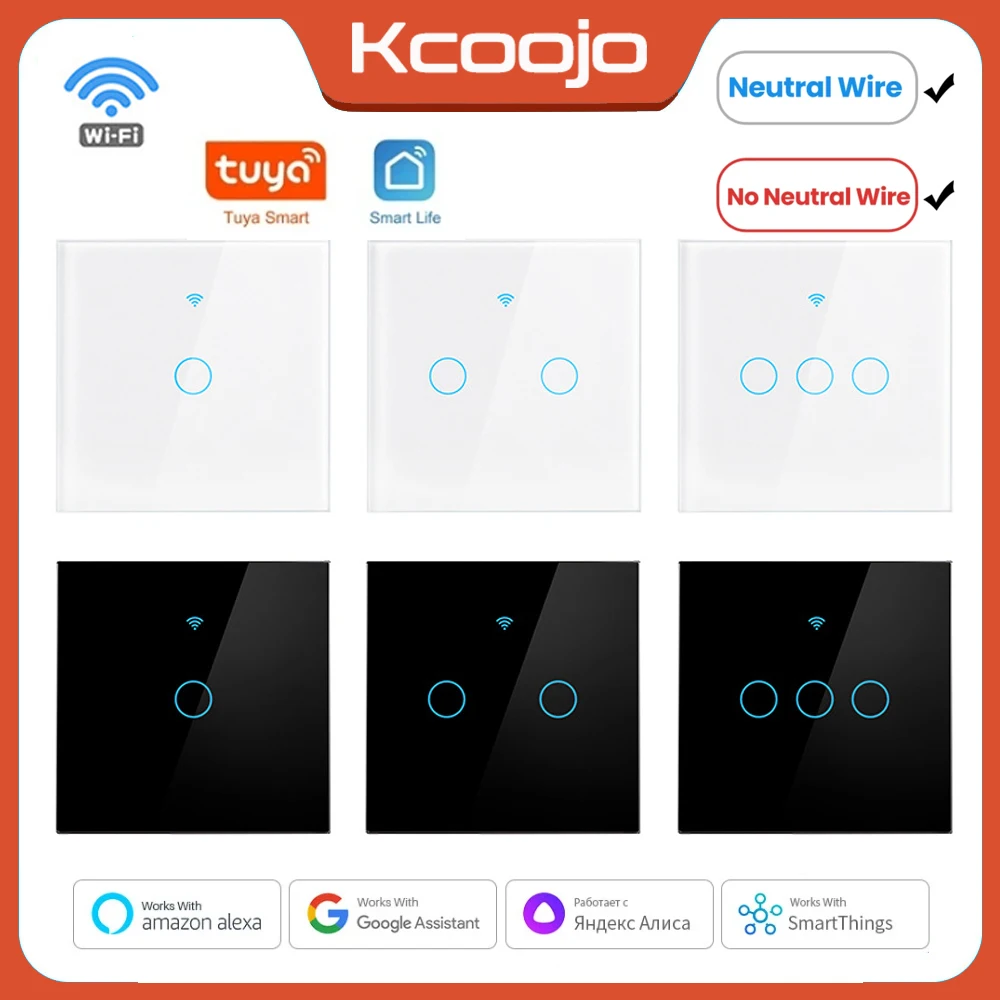 Tuya Wifi EU Smart Switches 1/ - Smart Home System のレビューと価格