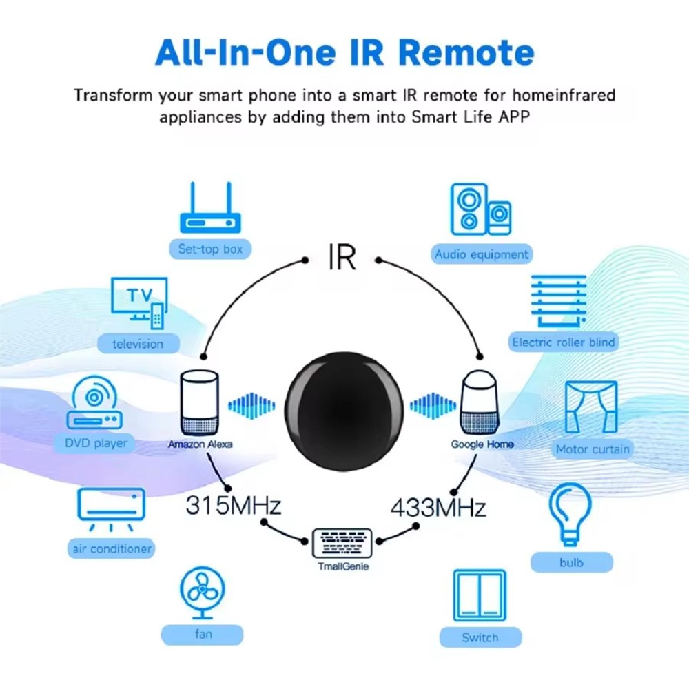 Tuya WiFi Smart IR Remote Cont - Smart Home Ir のレビューと価格