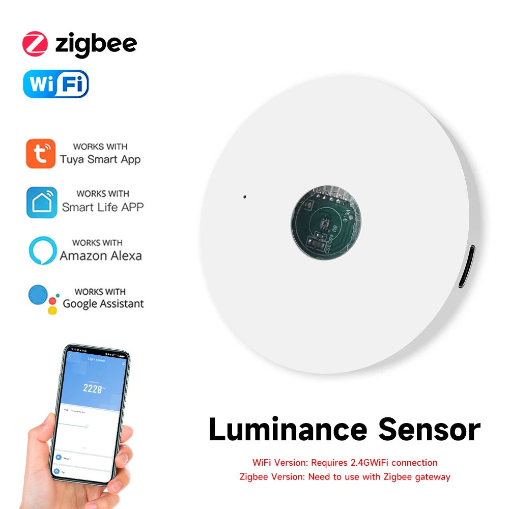 Tuya WiFi/ZigBee Light Sensor  - Smart Home Improvement のレビューと価格