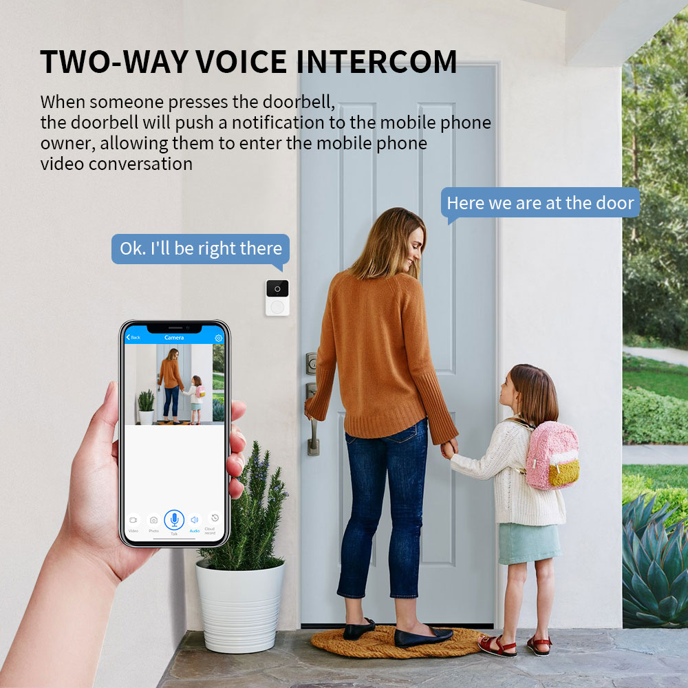 H5 Wireless Smart Video Doorbe - Smart Home Video Doorphone Ezviz のレビューと価格