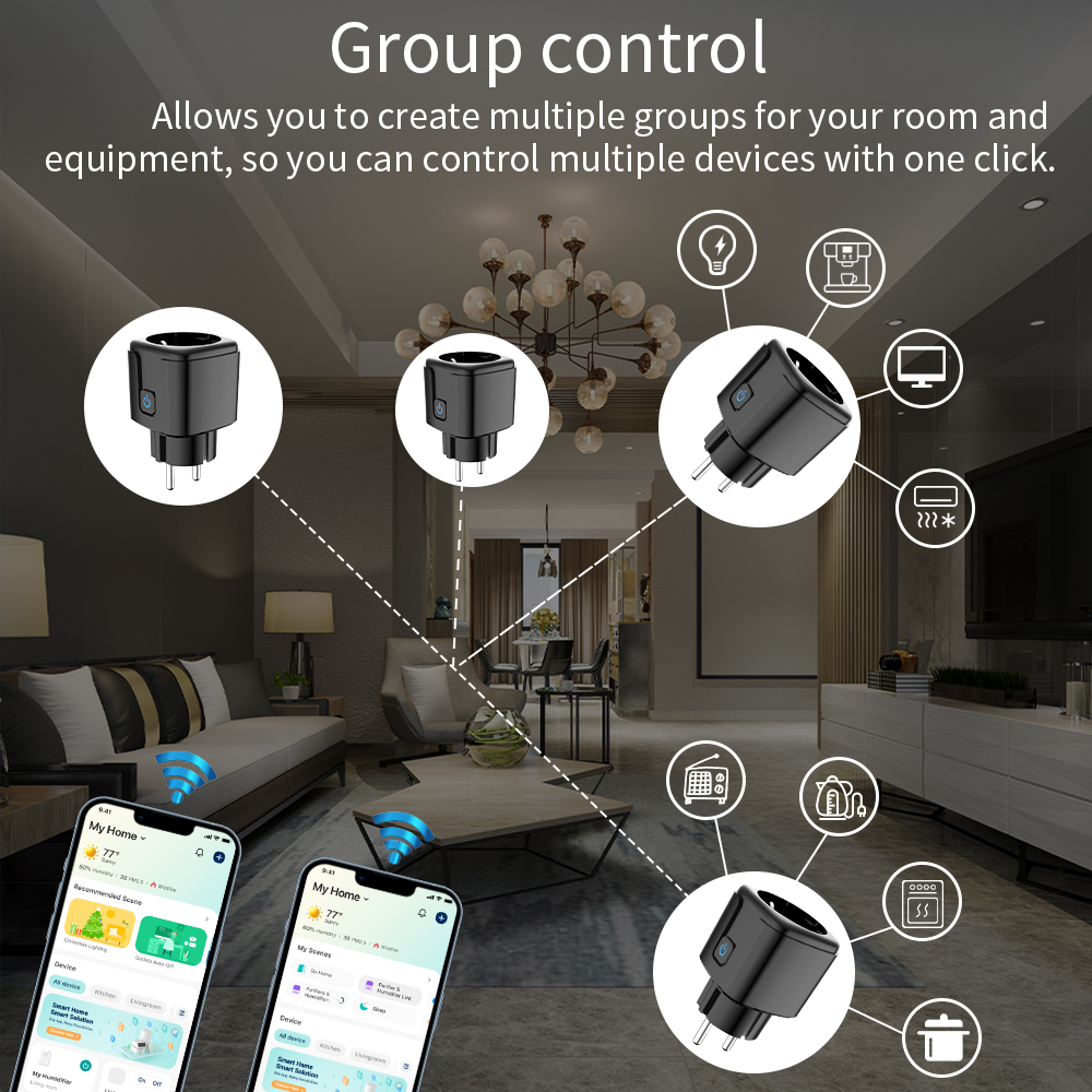 Tuya Smart Socket  WiFi Remote - Smart Home Technology のレビューと価格
