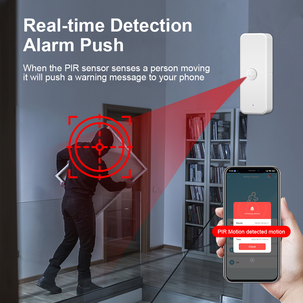 New Tuya WiFi PIR Motion Detec - Smart Home Ir のレビューと価格