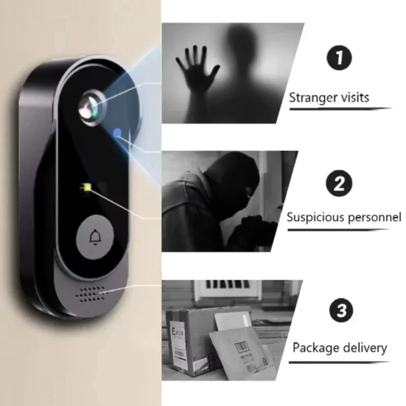Tuya WIFI Camera Doorbell HD V - Smart Home Video Doorphone Ezviz のレビューと価格