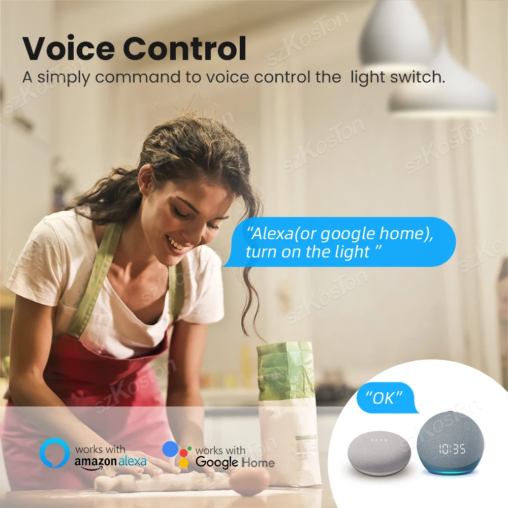16A Tuya WiFi Smart Switch Mod - Tuya Smart Switch のレビューと価格