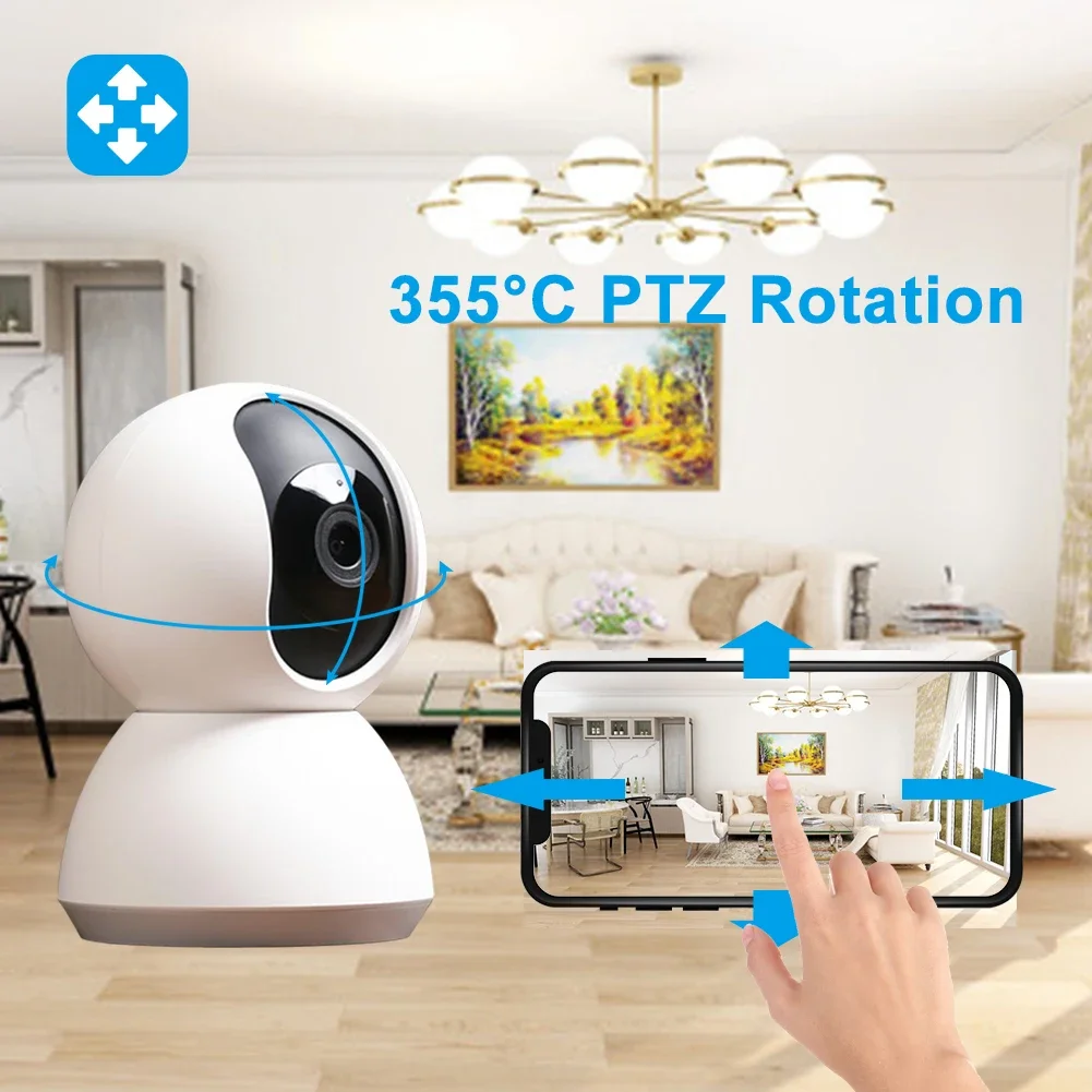 400W Smart Tuya Indoor Camera  - Smart Baby Night Light のレビューと価格