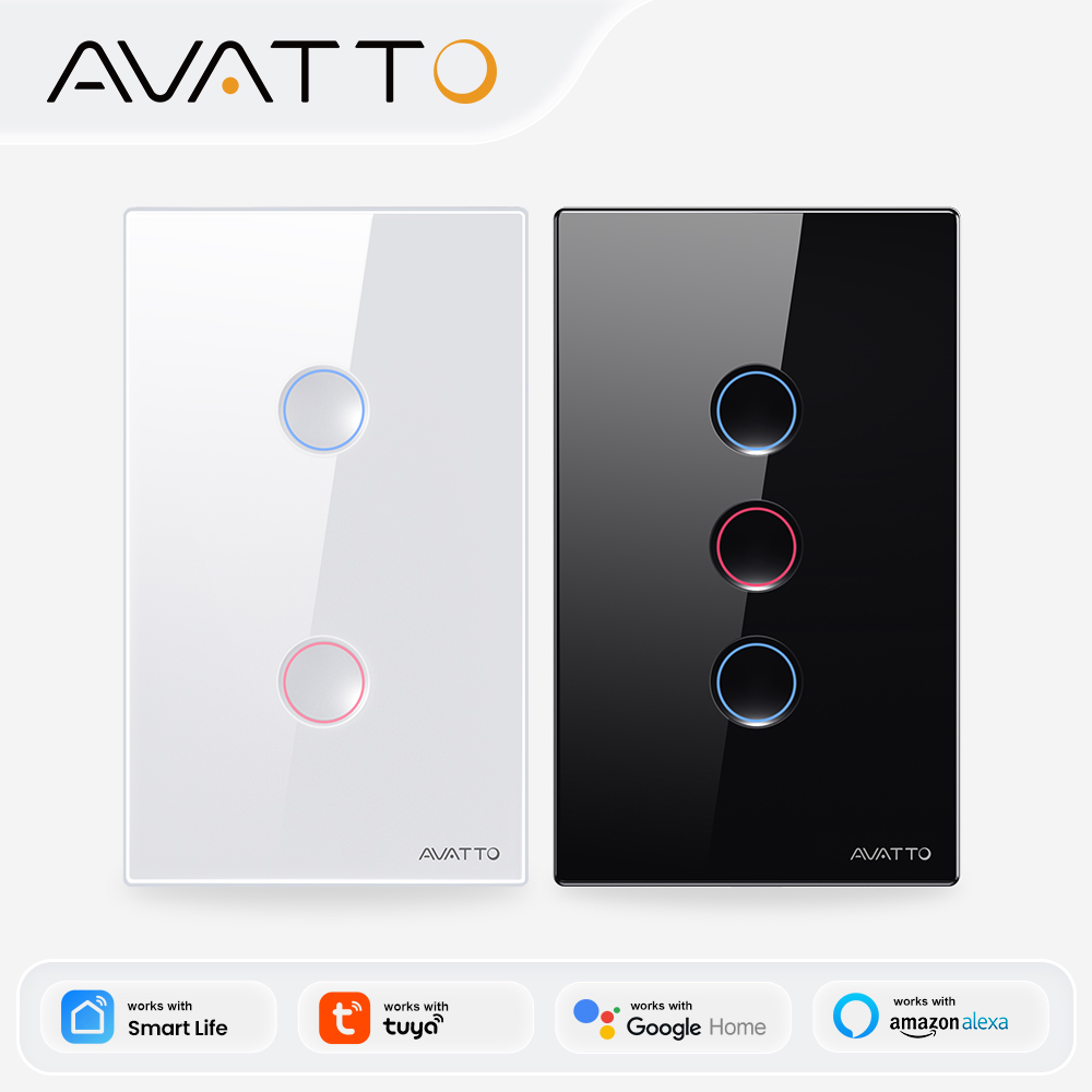 AVATTO 1/2/3/4 Gang ZigBee Sma - Tuya Smart Switch のレビューと価格