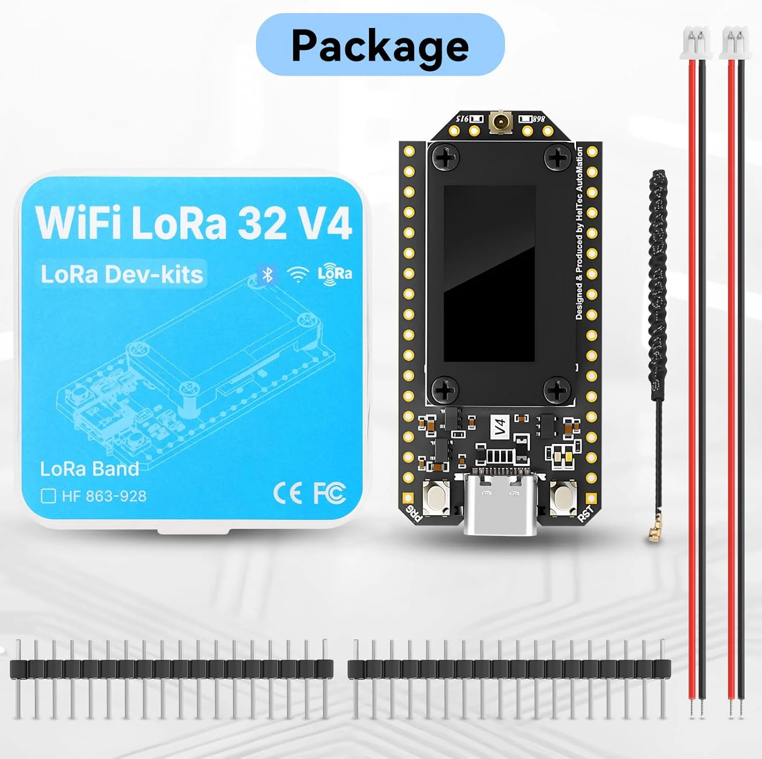 Heltec LoRa32 V4 ESP32-S3 SX12 - Smart Home Esp32 のレビューと価格