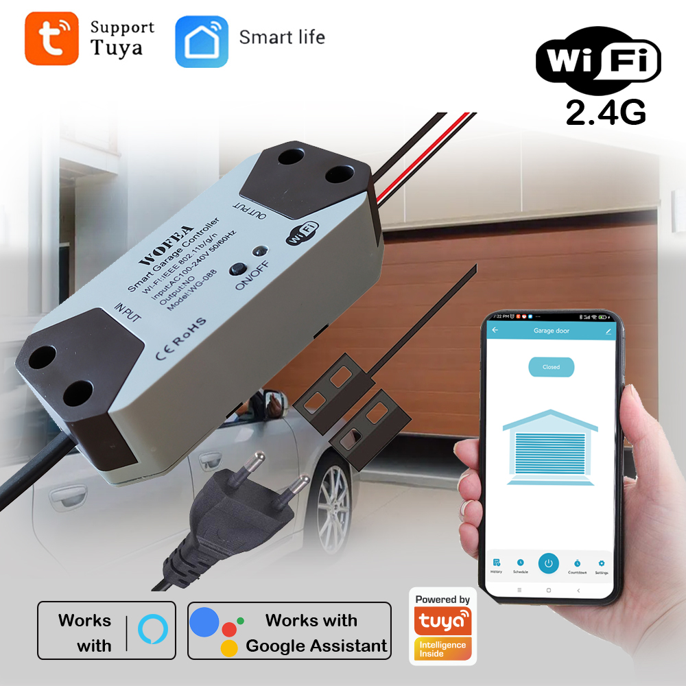 Smart Garage Door Opener Contr - Smart Home Technology のレビューと価格