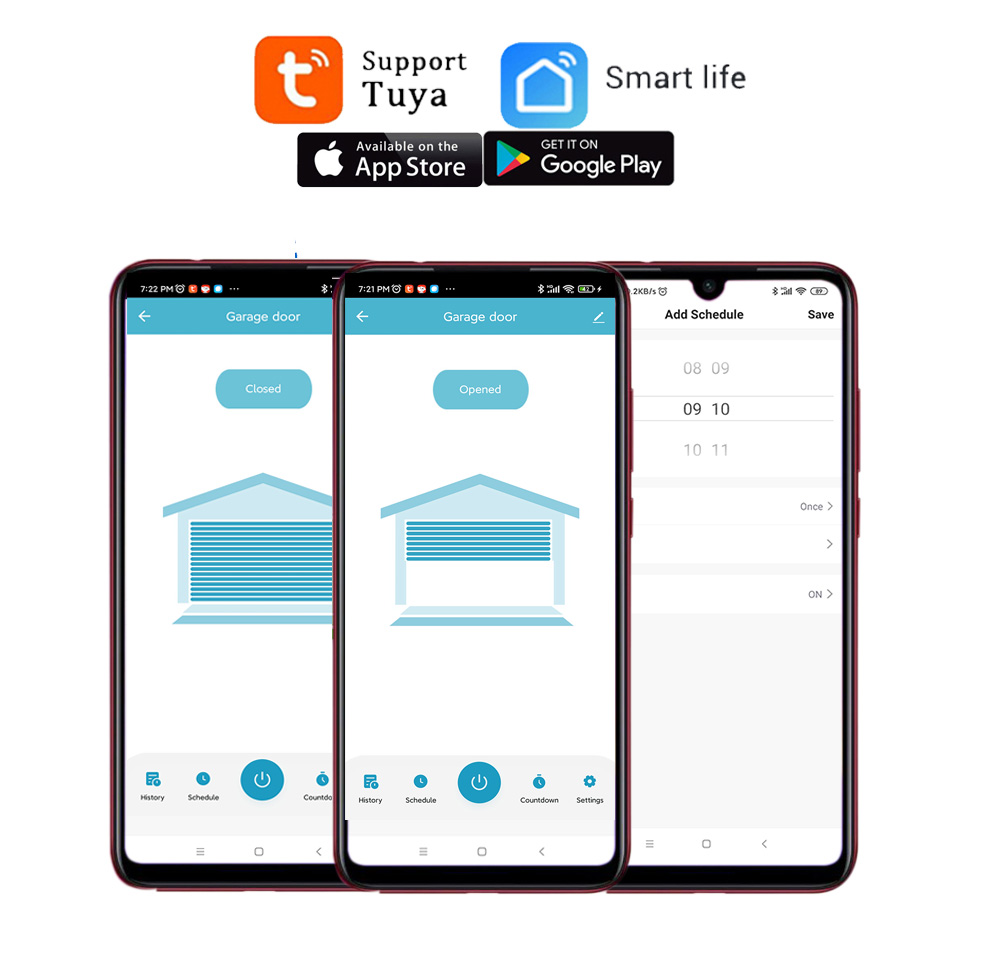 Smart Garage Door Opener Contr - Smart Home Technology のレビューと価格