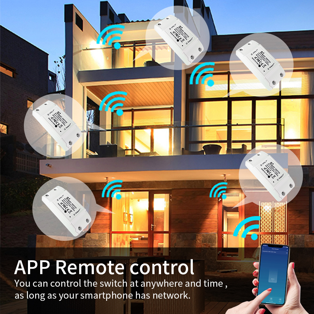 16A WiFi Tuya Smart Switch Wir - Tuya Smart Switch のレビューと価格