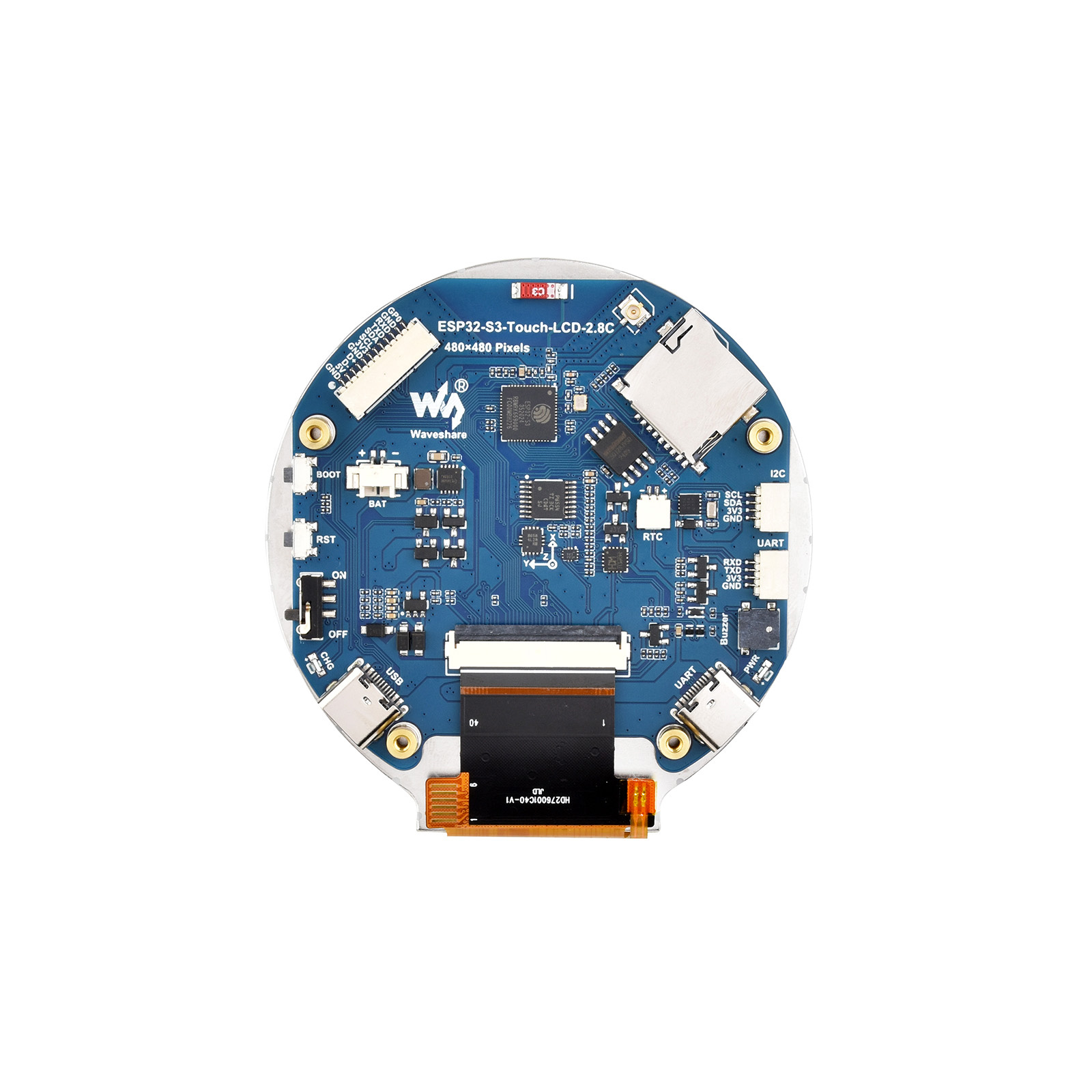 ESP32 ESP32-S3 2.8-inch circul - Smart Home Esp32 のレビューと価格