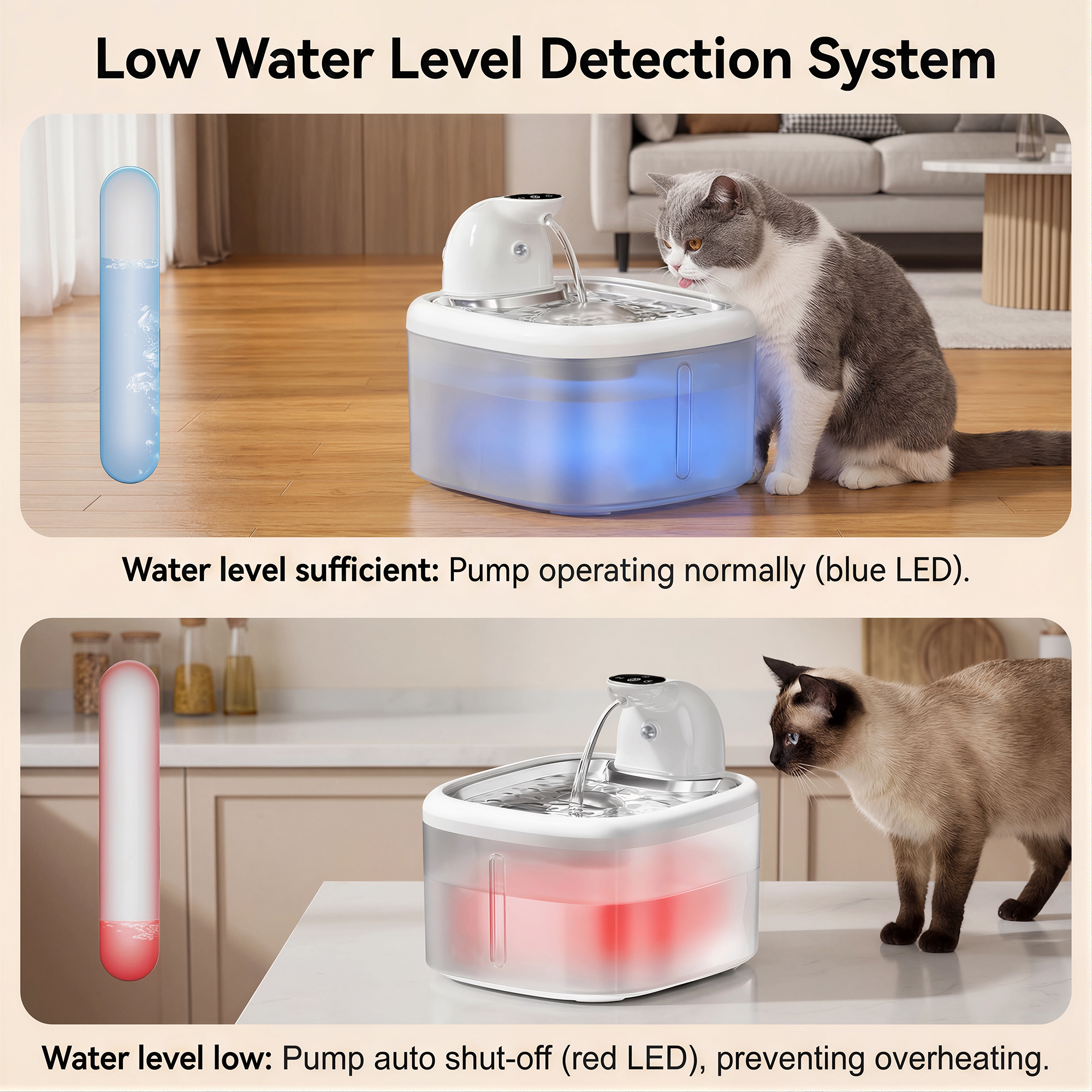 3.5L Wireless Cat Water Founta - Home Smart Kettle のレビューと価格