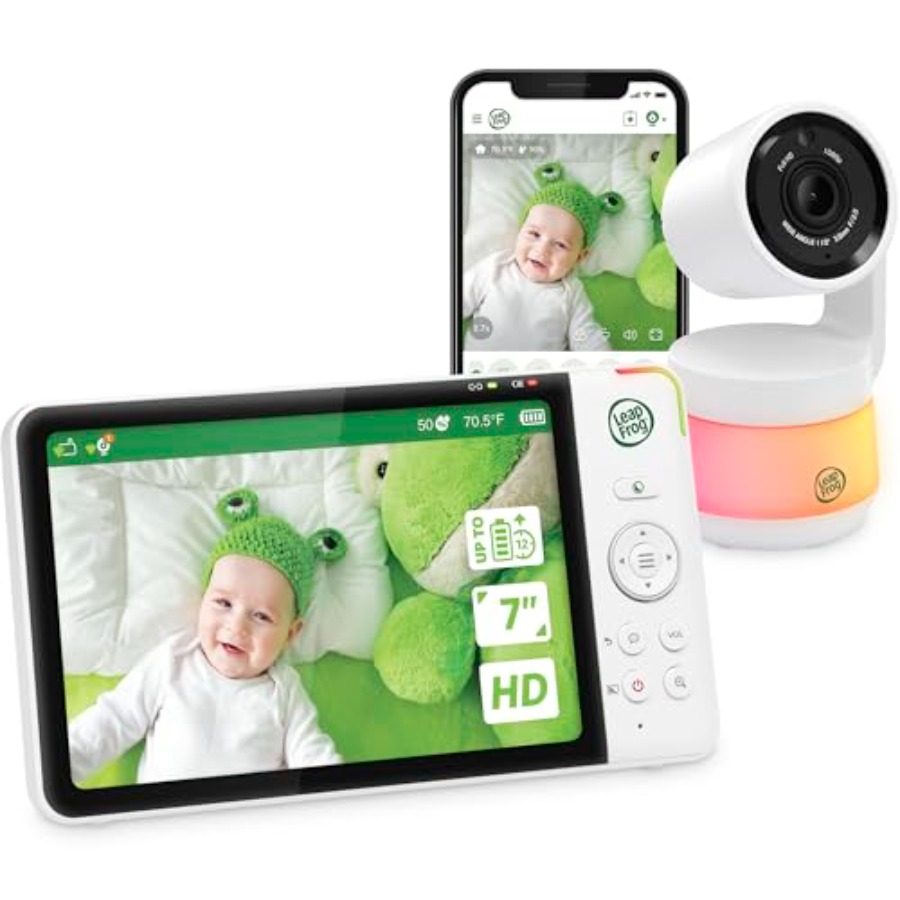 7 720p HD Video Baby Monitor w - Smart Baby Night Light のレビューと価格