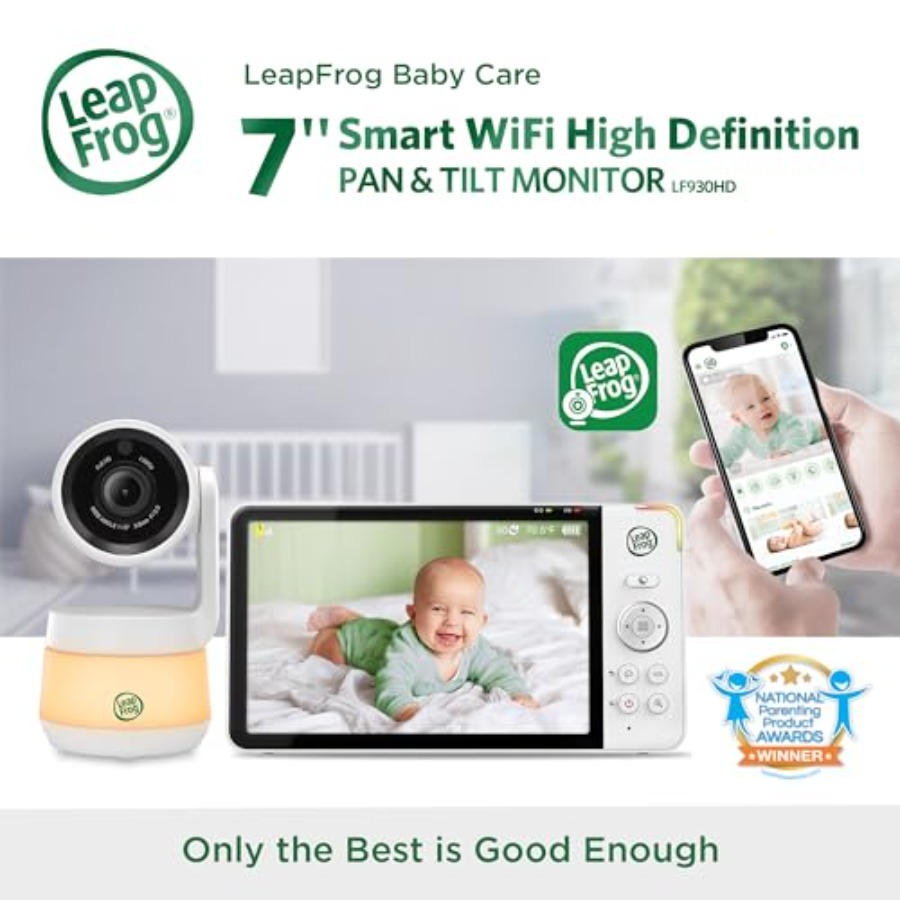 7 720p HD Video Baby Monitor w - Smart Baby Night Light のレビューと価格