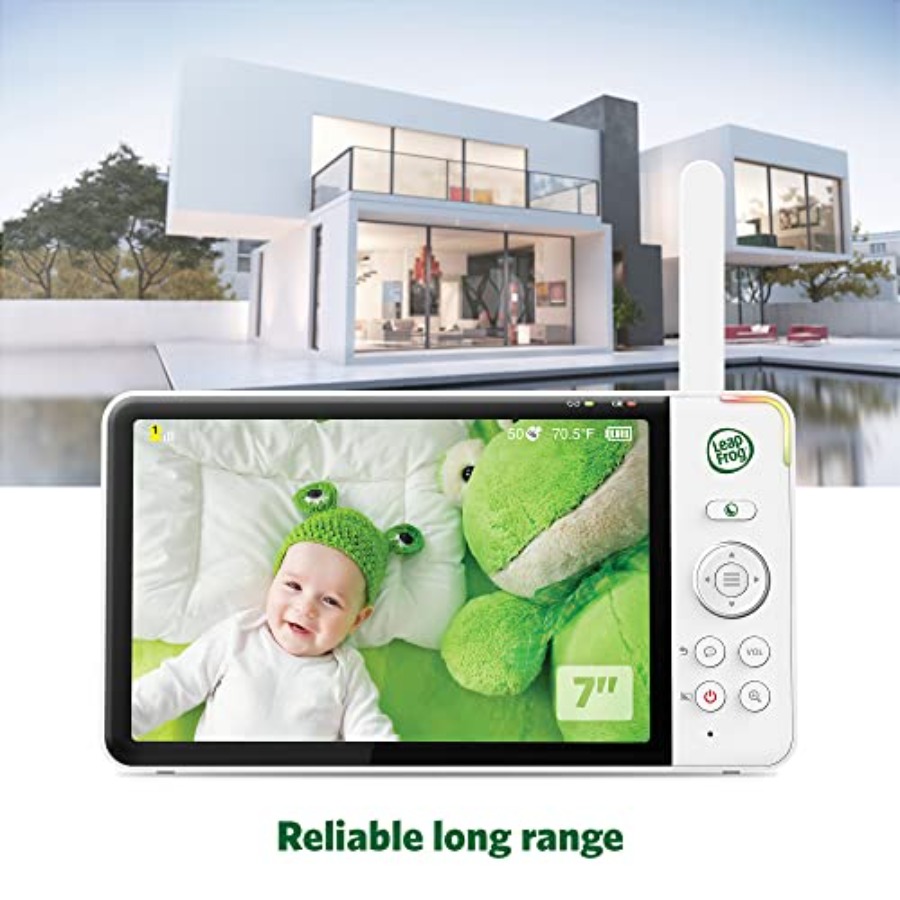 7 720p HD Video Baby Monitor w - Smart Baby Night Light のレビューと価格