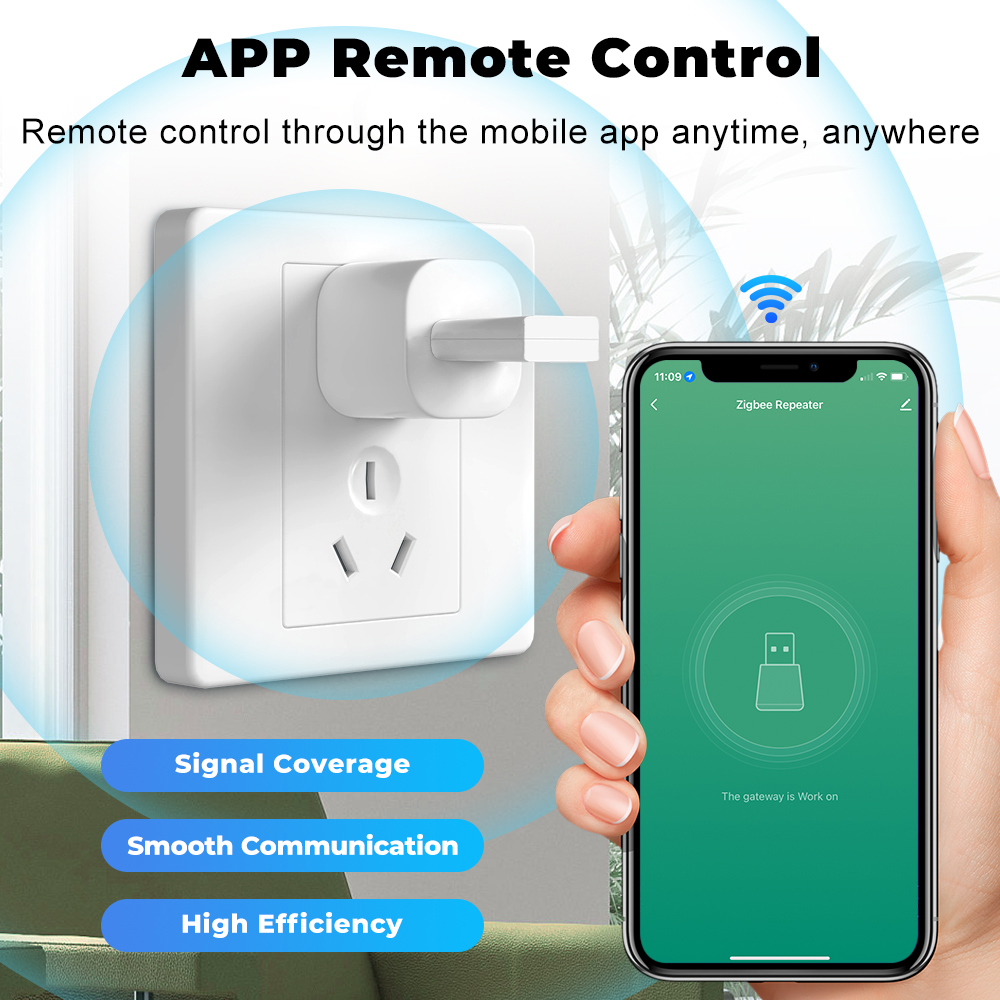 Tuya ZigBee Signal Repeater US - Smart Home Improvement のレビューと価格