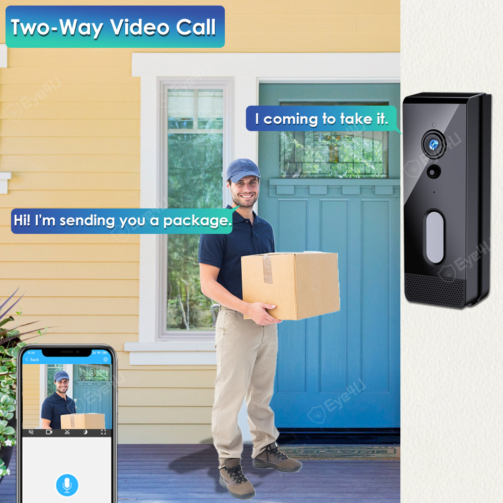 Tuya Smart Home Doorbell Camer - Smart Home Video Doorphone Ezviz のレビューと価格