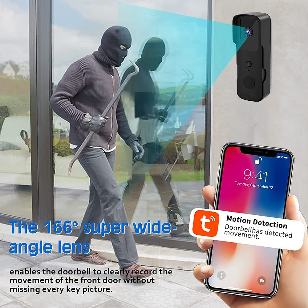 1080P WIFI Video Doorbell Tuya - Smart Home Video Doorphone Ezviz のレビューと価格