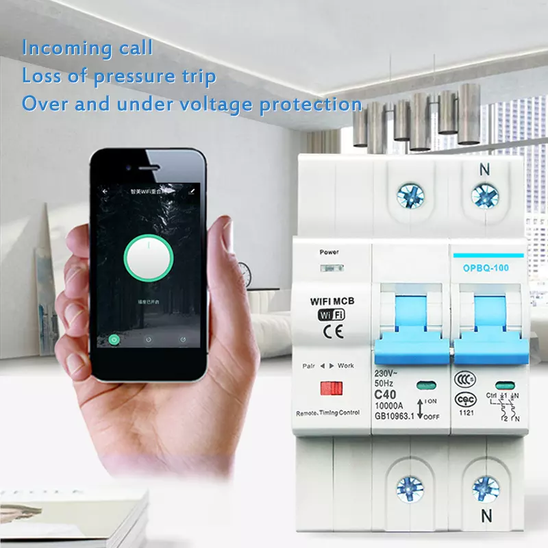 Smart 4-Pole Mini Circuit Brea - Tuya Smart Switch のレビューと価格