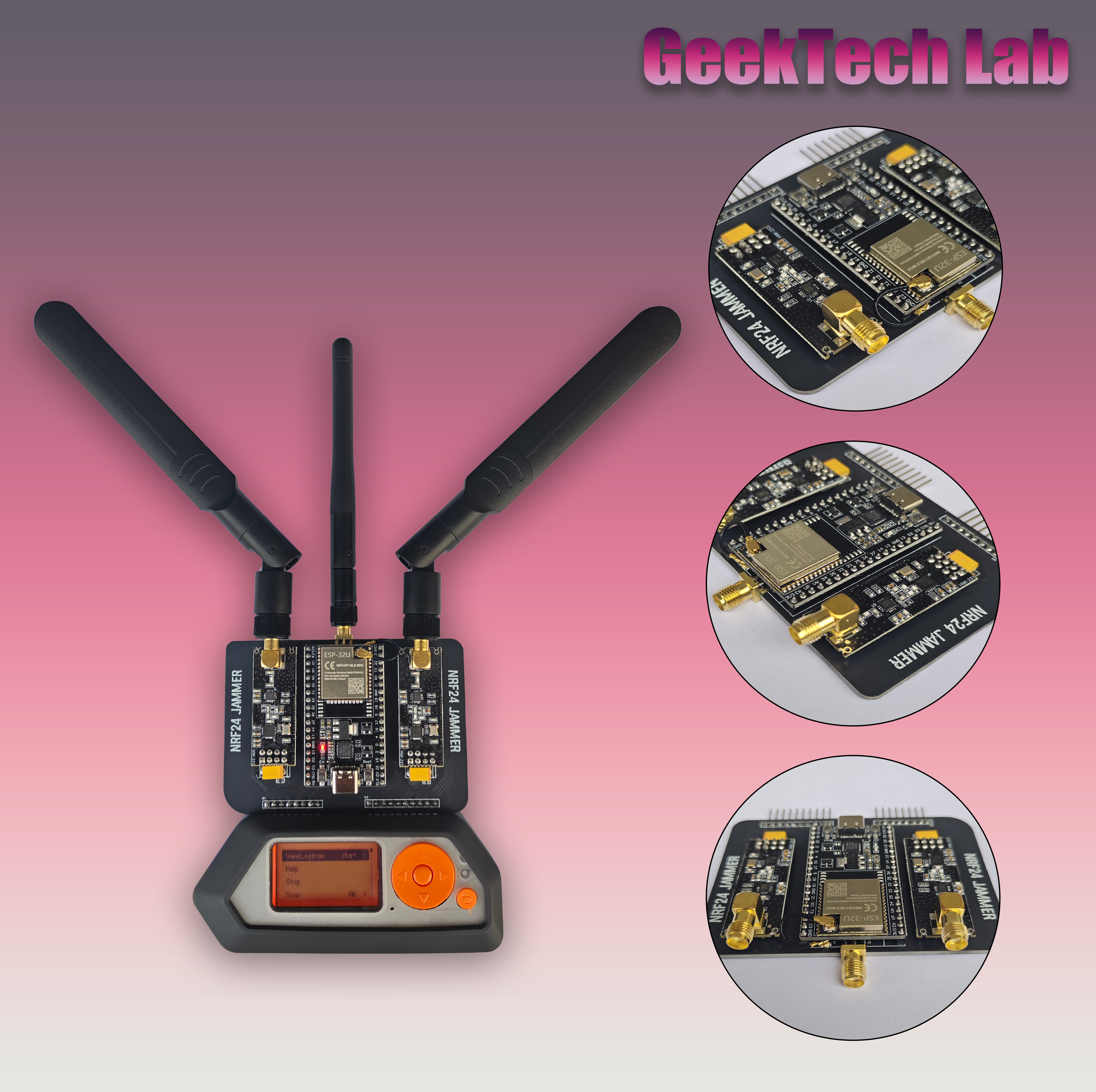 New ESP32 + NRF24L01 PA LNA 2. - Smart Home Esp32 のレビューと価格