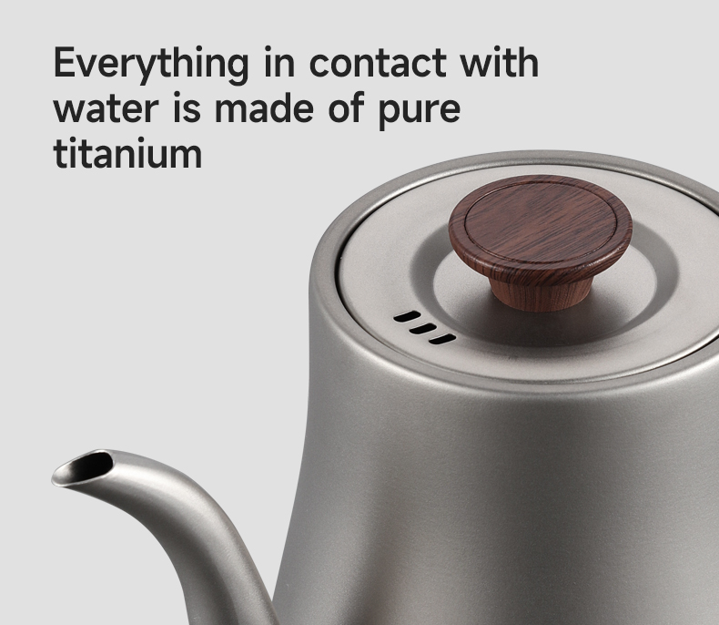 Morden Style Pure Titanium Ele - Home Smart Kettle のレビューと価格