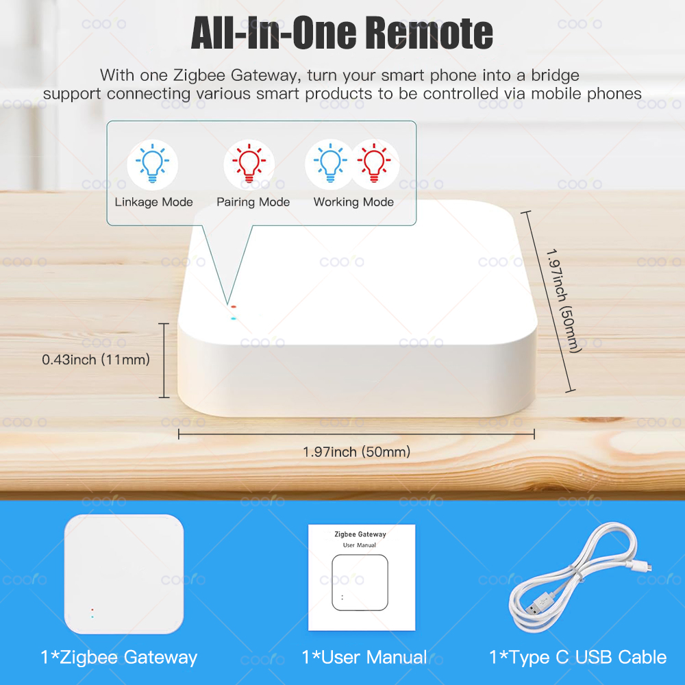 Zigbee 3.0 Gateway Hub Smart H - Smart Home Improvement のレビューと価格
