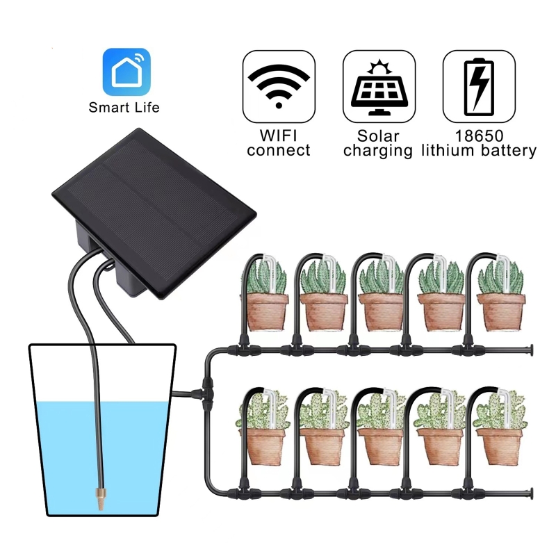 WIFI Solar Automatic Watering  - Smart Home Improvement のレビューと価格